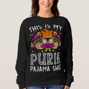 Das ist mein Purim Pajama jüdisches Urlaubskostüm  Sweatshirt