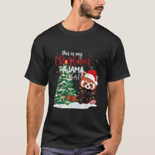Das ist mein Pyjama-Roter Panda T-Shirt