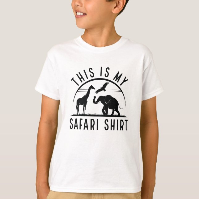 Das ist mein Safari-Shirt T-Shirt (Vorderseite)