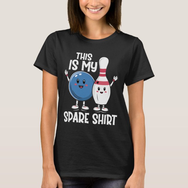 Das ist mein Shirt Bowling LL und Bowling Button (Vorderseite)