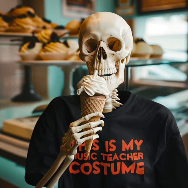 Das ist mein Shirt für Musiklehrer (This Is My Music Teacher Costume Shirt)