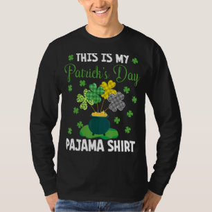 Das ist mein St Patrick S Day Pajama Funny Niedlic T-Shirt