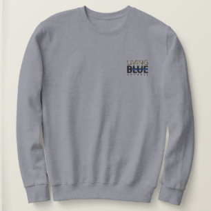 Das ist mein Stamm grau Sweatshirt