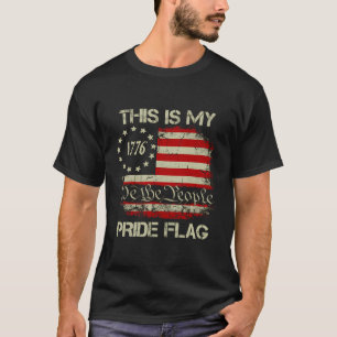 Das ist mein Stolz Flag USA Amerikaner 4. Juli USA T-Shirt