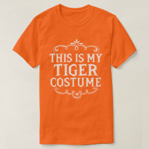 Das ist mein Tigerkostüm Lustiges Faules Halloween T-Shirt