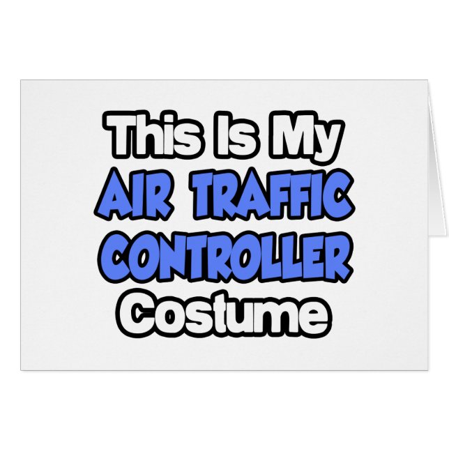 Das ist mein Traffic Controller-Kostüm (Vorderseite (Horizontal))