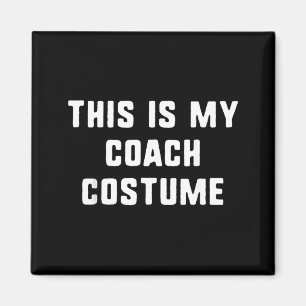 Das ist mein Trainer-Kostüm Halloween Lustig Einfa Magnet