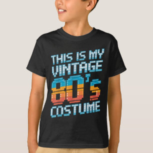 Das ist mein Vintage 80er Kostüm 1980er Mode Retro T-Shirt