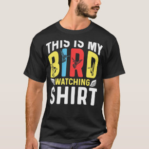 Das ist mein Vogel, der einen Vogelbeobachter beob T-Shirt