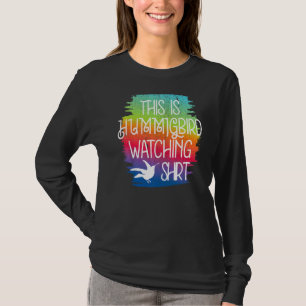 Das ist mein Vogel, der Vögel beim Hummingvögeln b T-Shirt