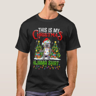 Das ist mein Weihnachten Pajama Koala T-Shirt