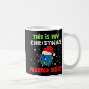 Das ist mein Weihnachts-Pajama-Bowling-Spaß Kaffeetasse