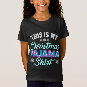 Das ist mein Weihnachts-Pajama-Cooles X-Mas-Gesche T-Shirt