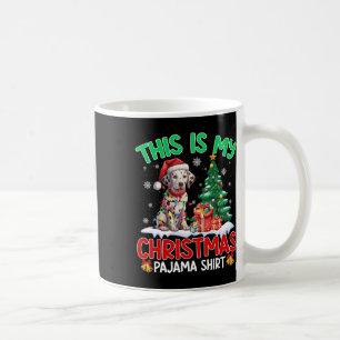 Das ist mein Weihnachts-Pajama-Dalmatiner-Liebhabe Kaffeetasse
