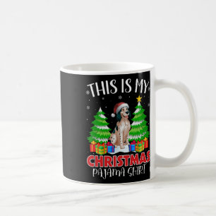 Das ist mein Weihnachts Pajama Englisch Setter Dog Kaffeetasse