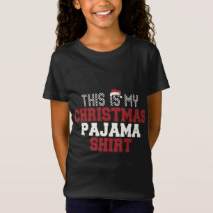 Das ist mein Weihnachts-Pajama Funny Santa PJ T-Shirt