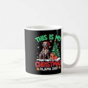 Das ist mein Weihnachts Pajama Great Dane Dovers L Kaffeetasse