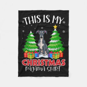 Das ist mein Weihnachts Pajama Italienischer Windh Fleecedecke