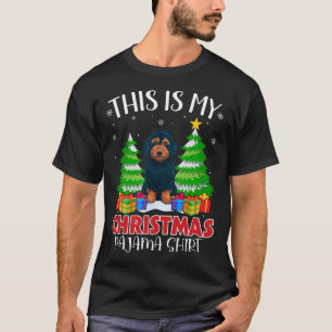 Das ist mein Weihnachts Pajama Labradoodle Dog Xma T-Shirt
