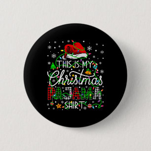 Das ist mein Weihnachts Pajama Matching Family Xma Button