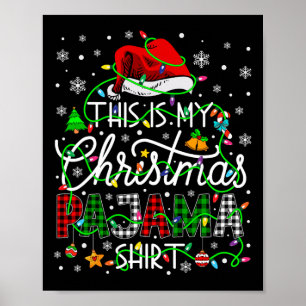 Das ist mein Weihnachts Pajama Matching Family Xma Poster