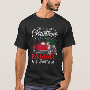 Das ist mein Weihnachts-Pajama-Miniatur-Australien T-Shirt