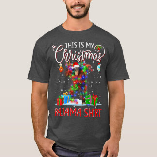 Das ist mein Weihnachts Pajama Monkey Christmas Li T-Shirt