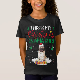 Das ist mein Weihnachts-Pajama-Mops Lover Dog-Gesc T-Shirt