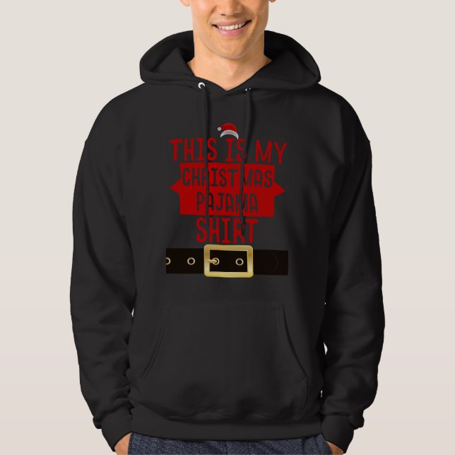 Das ist mein Weihnachts-Pajama-PJ-Top-Weihnachtsma Hoodie (Vorderseite)