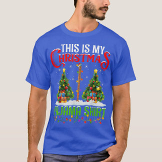 Das ist mein Weihnachts-Pajama-Shirt Flute Music C T-Shirt
