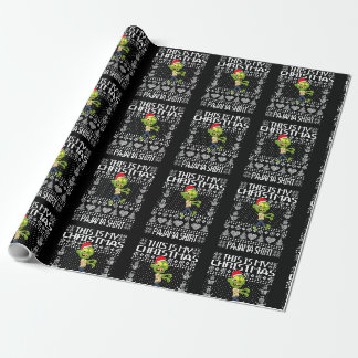 Das ist mein Weihnachts-Pajama-Shirt UGLY Xmas Zom Geschenkpapier