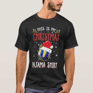 Das ist mein Weihnachts-Pajama-Volleyball-Weihnach T-Shirt