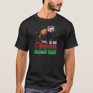 Das ist mein Weihnachts-Pajama-Weihnachten-Leuchte T-Shirt