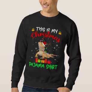 Das ist mein Weihnachts-Pajama-Weihnachtsdrache Sweatshirt