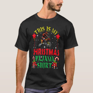 Das ist mein Weihnachts-Pyjama-Shirt Lustiges Moto T-Shirt