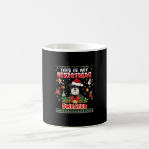 Das ist mein Weihnachts-Sweater Schnauzer-Hund Ugl Kaffeetasse