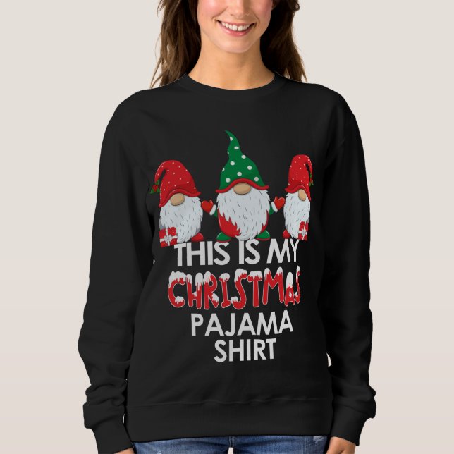 Das ist mein Weihnachtsbaum Xmas Familie Outfits M Sweatshirt (Vorderseite)