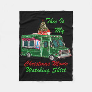 Das ist mein Weihnachtsfilm, der sich den LKW ansc Fleecedecke