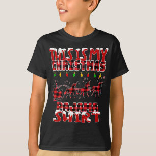 Das ist mein Weihnachtsfunny Santa Reindeer Unicor T-Shirt