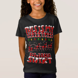 Das ist mein Weihnachtsfunny Santa Reindeer Unicor T-Shirt