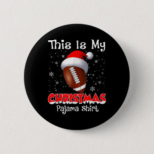 Das ist mein Weihnachtsgeschenk für Fußball Button
