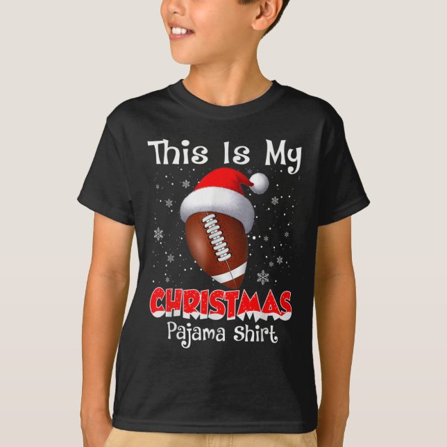Das ist mein Weihnachtsgeschenk für Fußball T-Shirt (Vorderseite)