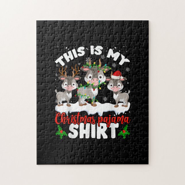 Das ist mein Weihnachtsgeschenk für Pajama Santa G (Vertikal)