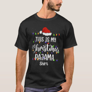 Das ist mein Weihnachtspajama Funny Xmas Pjs Men W T-Shirt