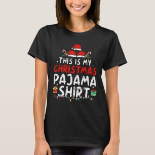 Das ist mein Weihnachtspajama Funny Xmas Pjs Men W T-Shirt