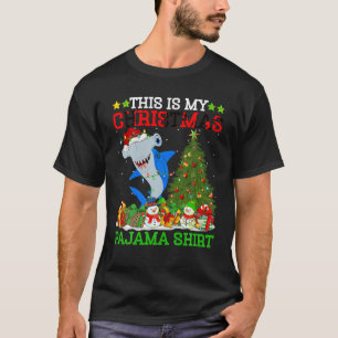 Das ist mein Weihnachtspajamas Hammerhead Shark Ch T-Shirt