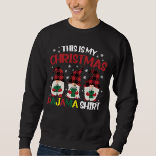 Das ist mein Weihnachtspyjama-Shirt Familie Gnomie Sweatshirt