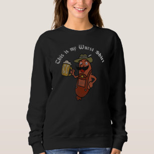 Das ist mein Wurst-Lederhosen-Pub Sweatshirt
