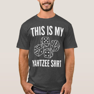 Das ist mein Yahtzee-Spieler-Würfelspiel Mädchen T-Shirt