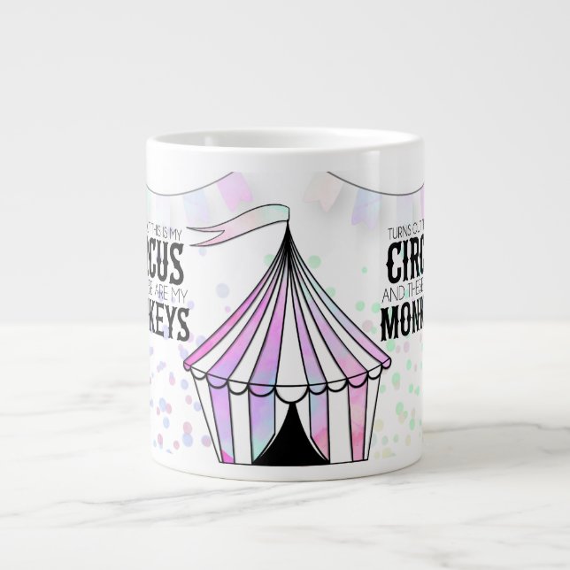 Das ist mein Zirkus Große Tasse (Vorderseite)
